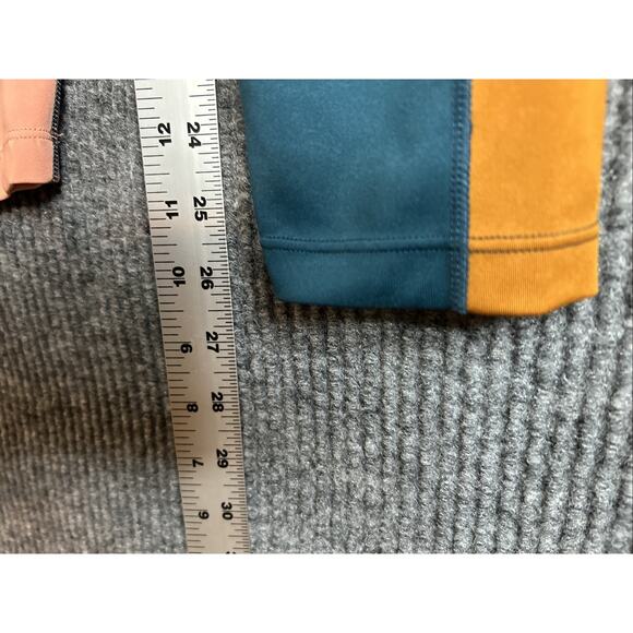 Nike Dri Fit Womens Activewear Ankle Leggings Size Large Multi Color Spell Out - Picture 6 of 8